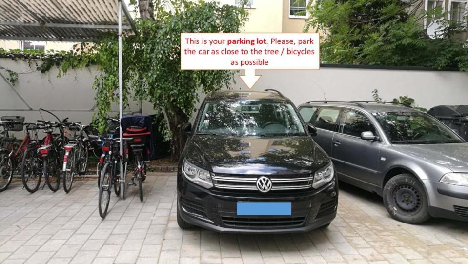 Studio U Parkplatz, Zentrale Ruhelage Neben Grunoase Apartamento Viena Exterior foto